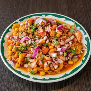 Samosa Chole (2 Piece)
