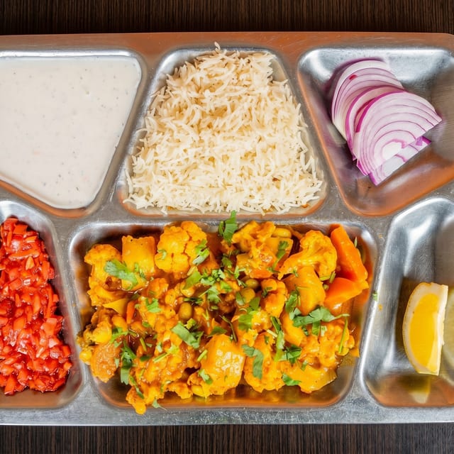 Mixed Vegetable Curry.