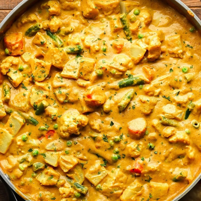 Delicious Vegetable Korma Awaits