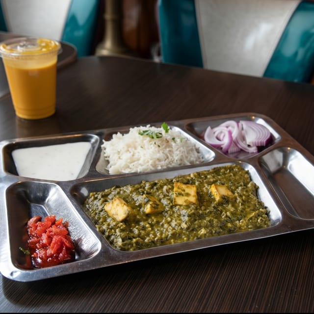 Saag Paneer.
