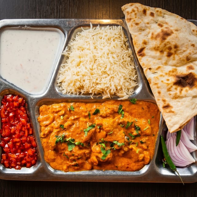 Lamb Mushroom Masala.